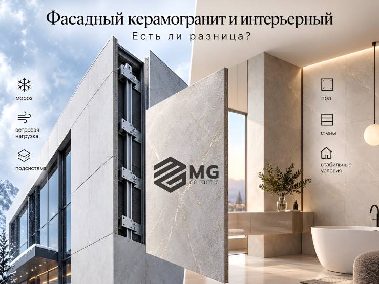 Фасадный керамогранит: есть ли разница?